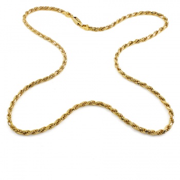 9ct gold 12.1g 18 inch rope Chain